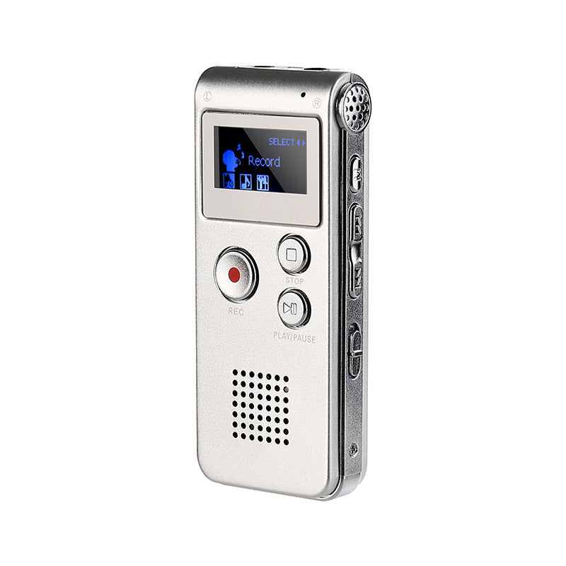 Mini Dictaphone 8GB 16GB 32GB Voice Audio Record Activated Spy Digital Sound Audio Recorder Mp3 Player With Headphones