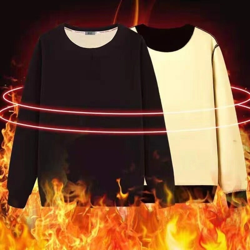 NEW 2024 Men's Sweater Warm Berber Fleece Fleece-lined Thickened