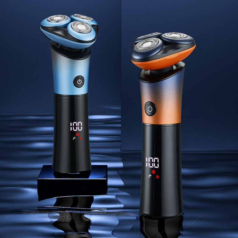 New 2024-2025 Color Matching Multifunctional Shaving Fully Washable Intelligent 3D Floating Magnetic Suction Shaver-FREE SHIPPING