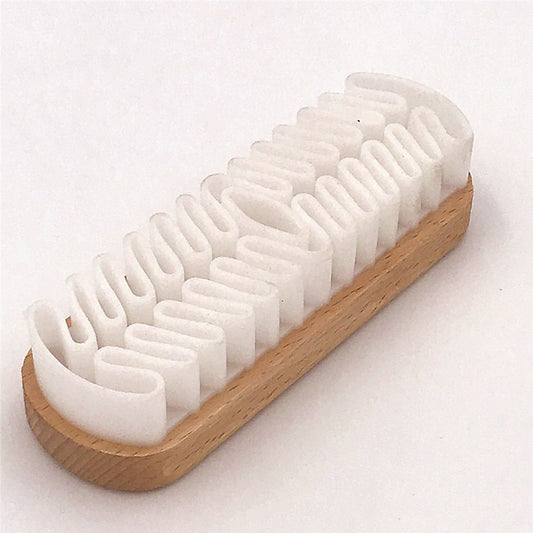 Suede Frosted Leather Rubber Wipe Decontamination Cleaning Shoe Brush