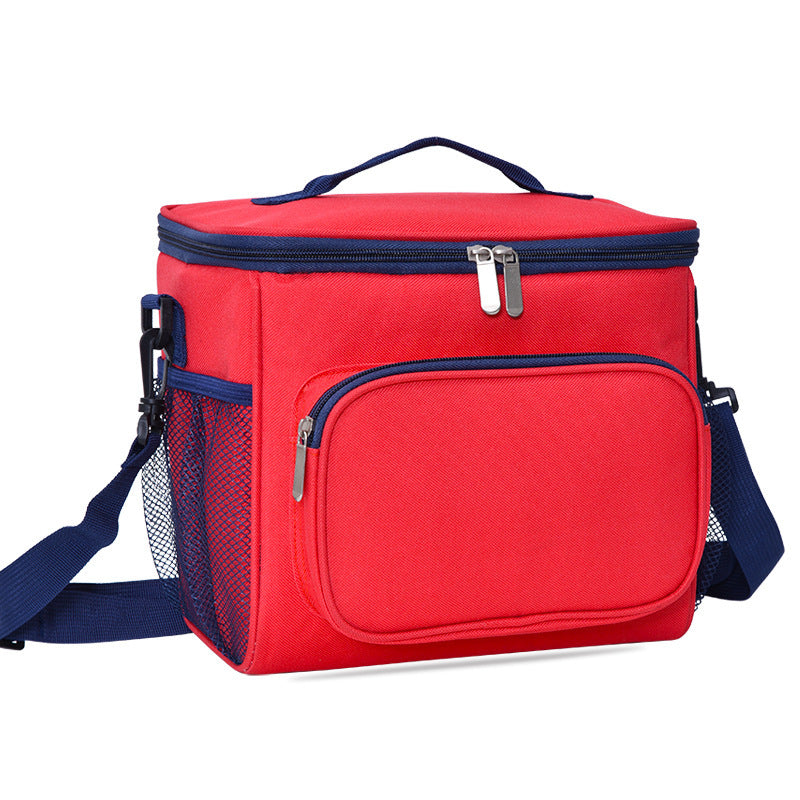 New Fresh-keeping Ice Pack, Oxford Cloth Single-shoulder Lunch Bag, Outdoor Picnic Bag, Insulation Bag