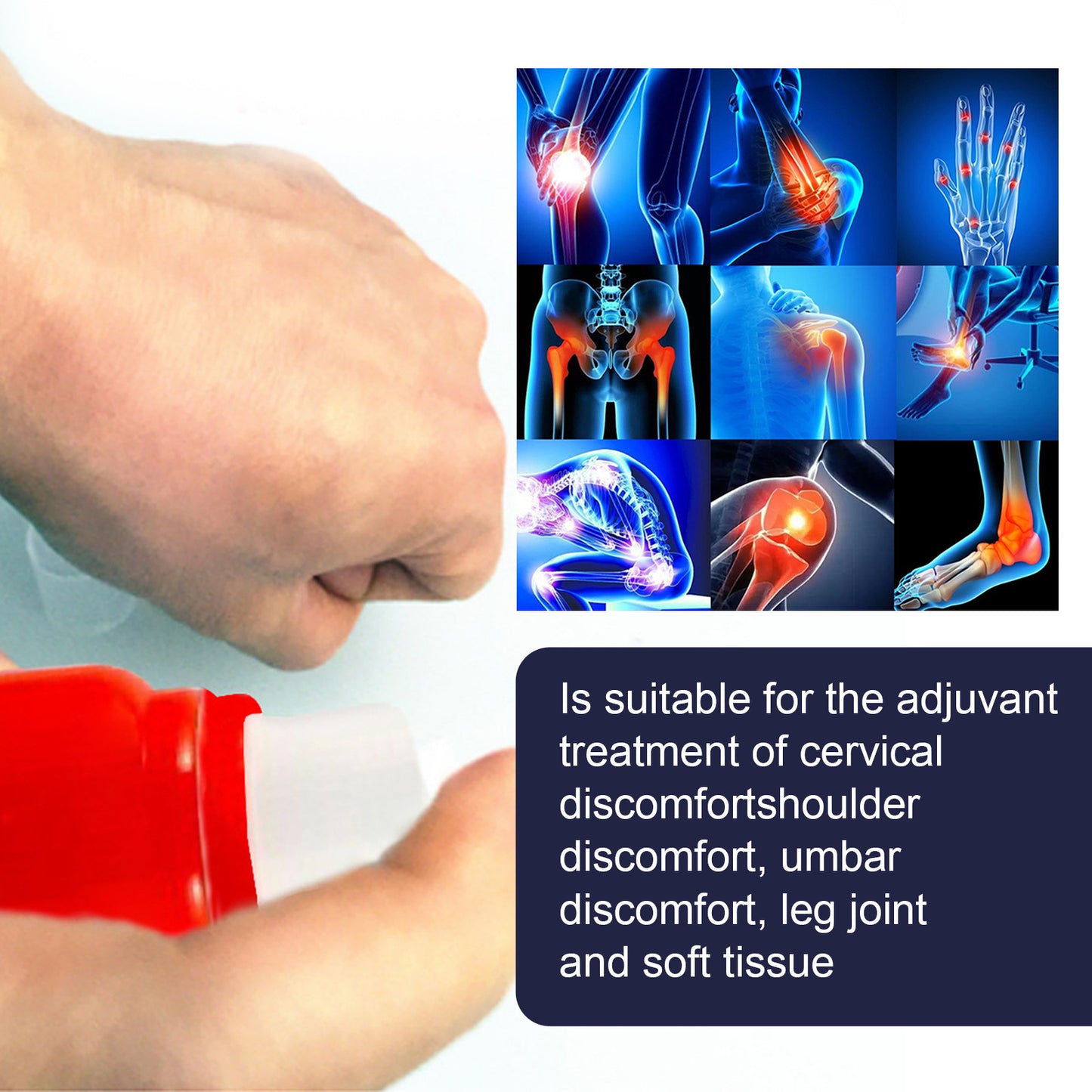 NEW 2024 Lumbar Leg Joint Discomfort Relief Spray Joint Cold Compress Lotion