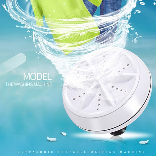 Travel Portable Staff Dormitory Ultrasonic Cleaning Foldable Mini Washing Machine
