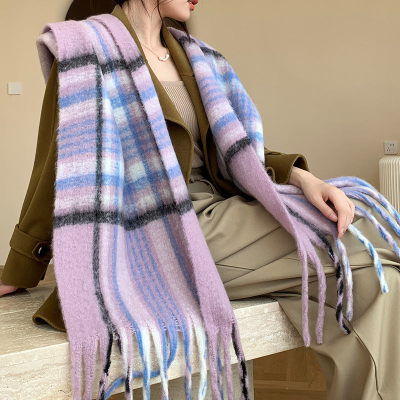 Women's Neck Warmer Fashionable Stylish All-matching buy one get a free Laptop stand
