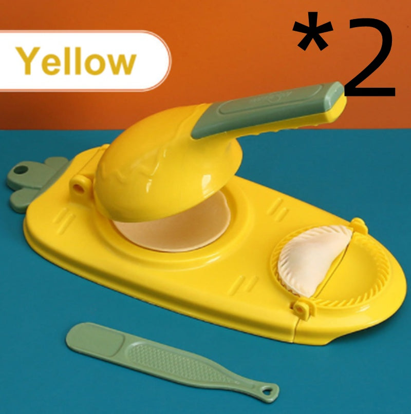 Our New collections  2 In 1 Kitchen Dumpling Making Tool Baking Pastry Manual Artifact For Pressing Dumpling Skin Wrapper Mould Dough Press Maker