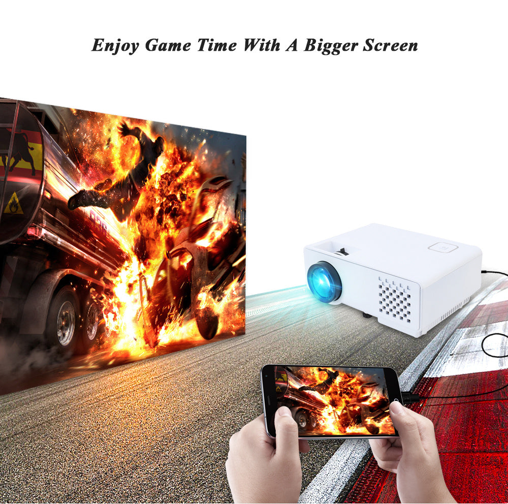RD-810 projector buy This Projector and get One Laptop Stand Free