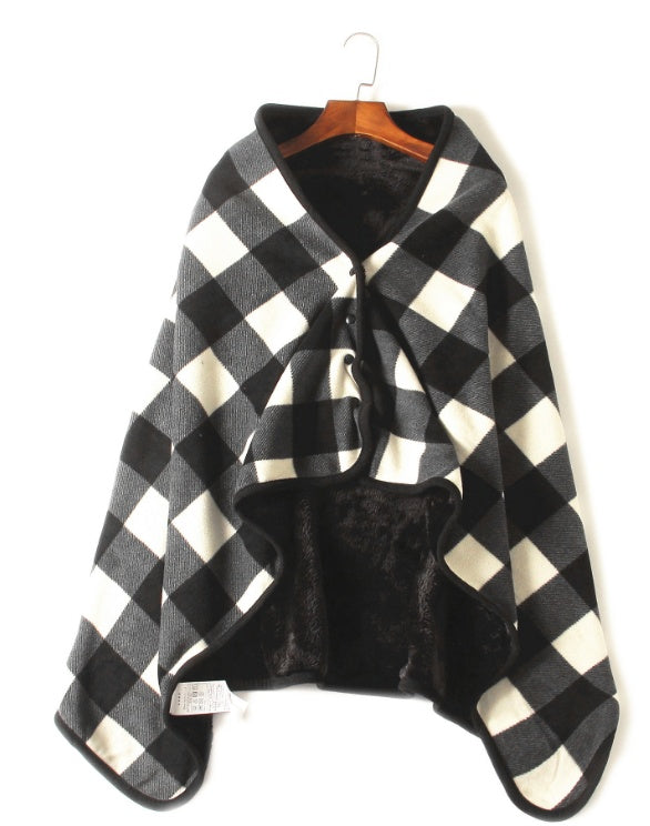 New 2024 Polar fleece lamb velvet lazy blanket