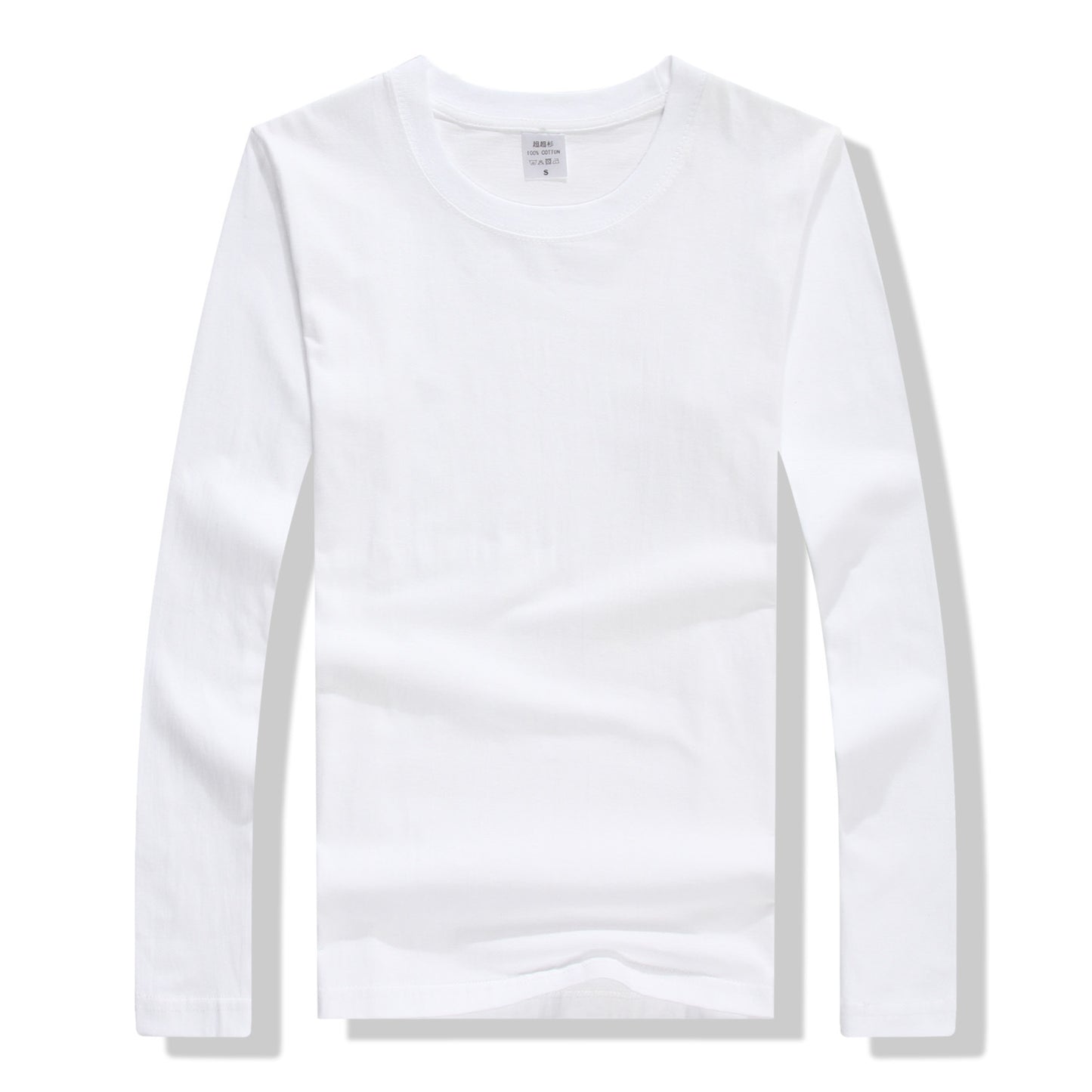 NEW 2024 Spring and autumn long sleeve crew neck T-shirt