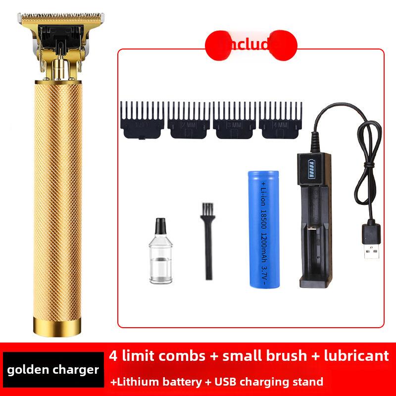 Cross-border hair clipper shaving head electric clipper electric clipper hair clipper oil head carving razor universal barber scissors