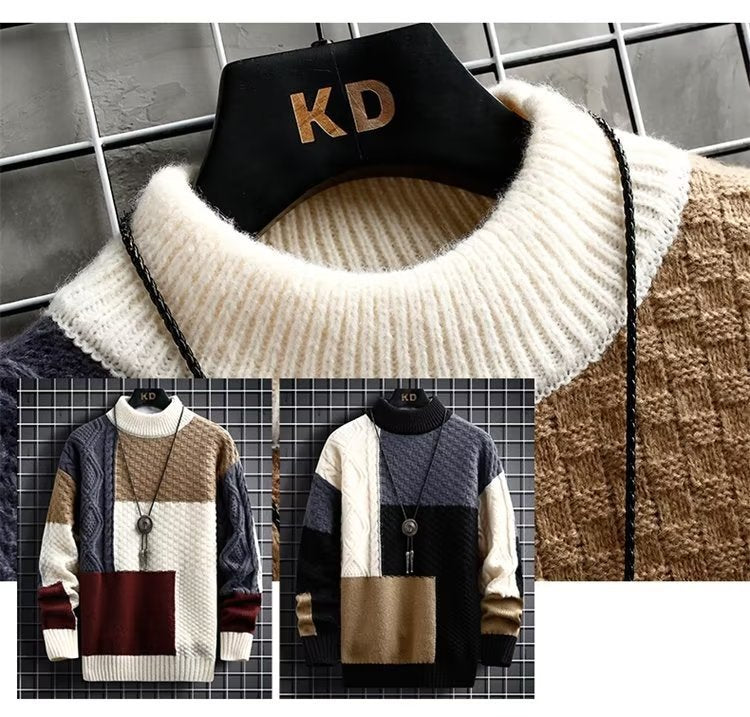 Brand New 2024 Half High Collar Thickened Mid Collar Underlay Knit 10%0ff