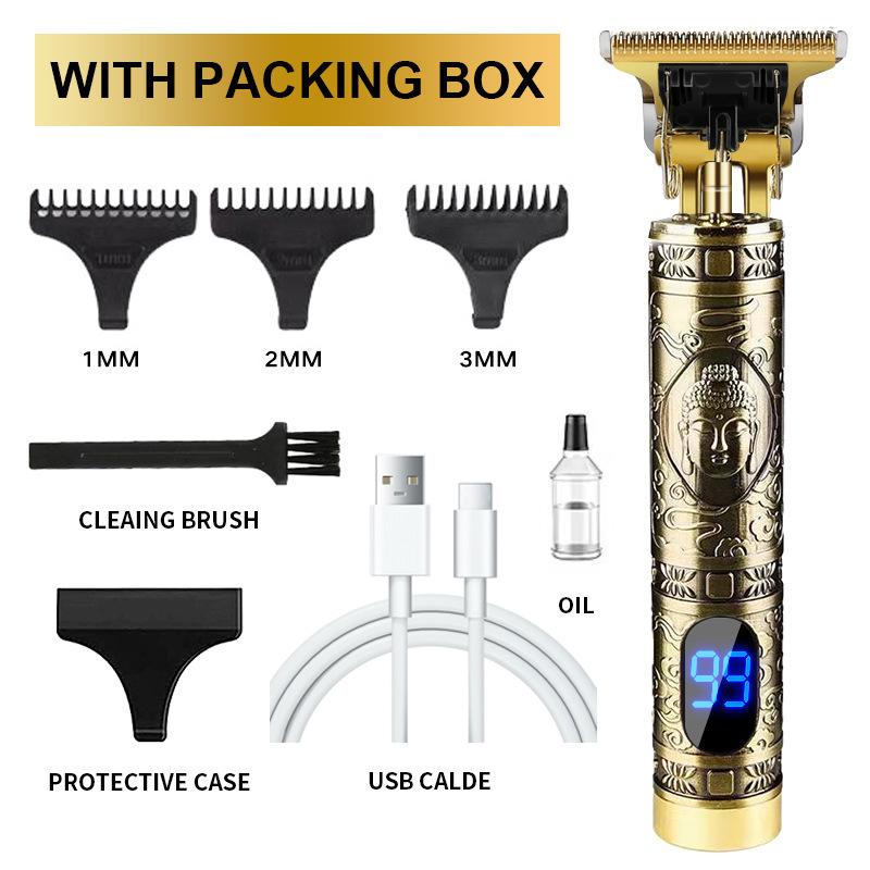 Cross-border hair clipper shaving head electric clipper electric clipper hair clipper oil head carving razor universal barber scissors