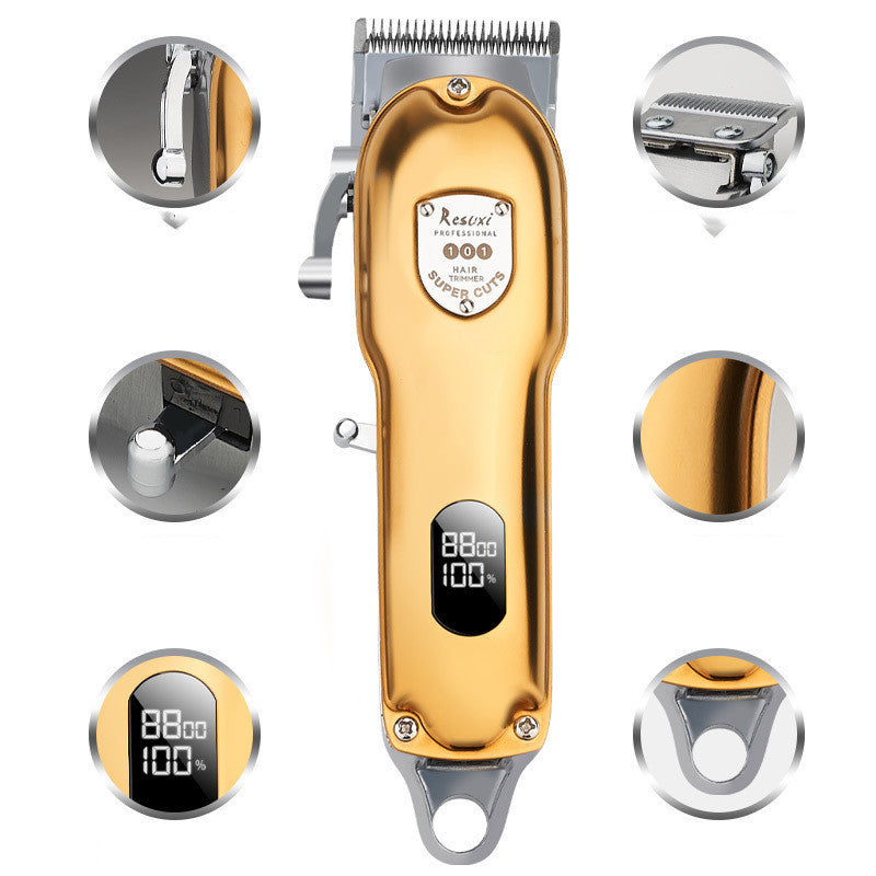 NEW 2024-2025 Gradient all-around big fader all metal hair clipper - FREE SHIPPING