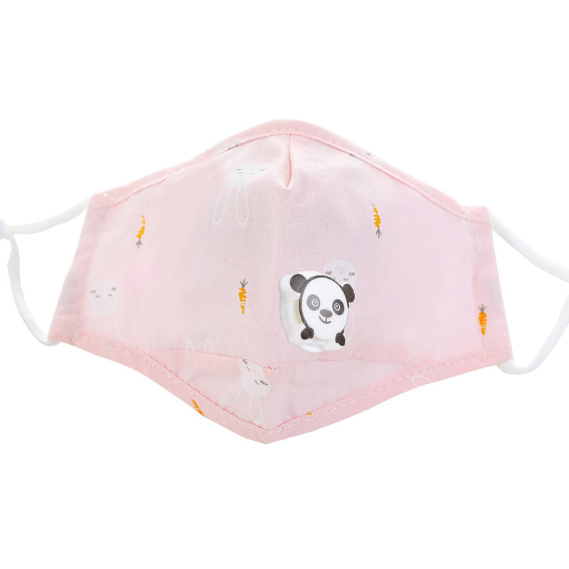 Children's cartoon printed cotton mask
