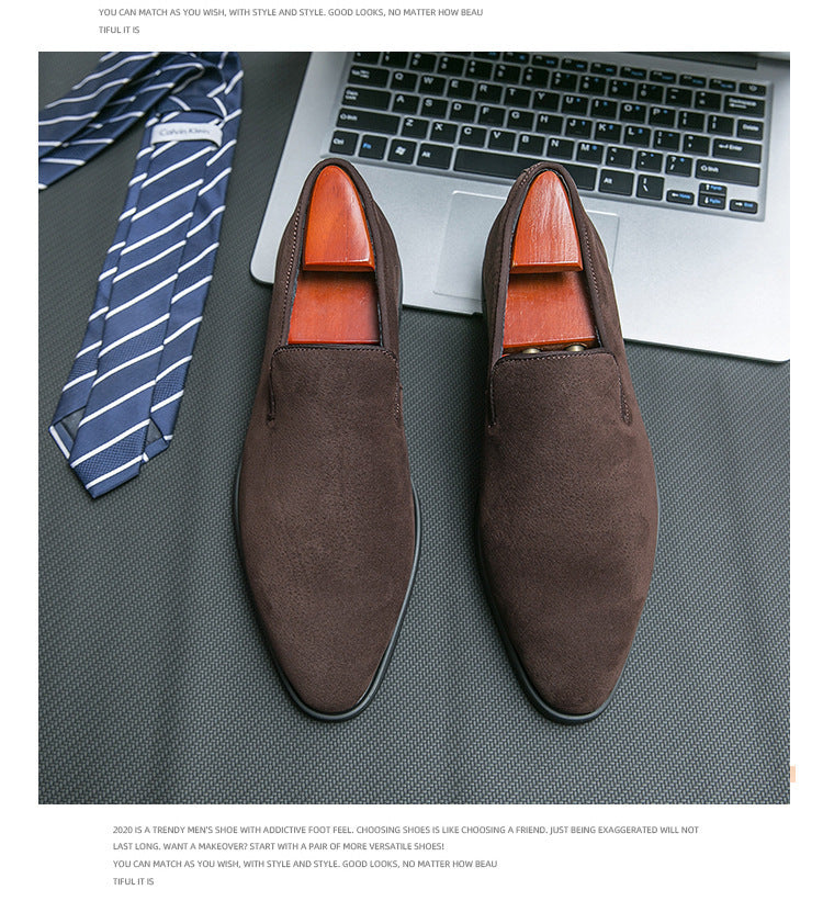 NEW COLLECTION 2025 Men's Shoes British Business Fashion Leather Shoes