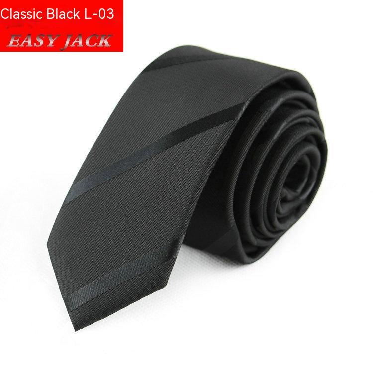 BiG BIG BIG SALES NOW Casual Business Black Striped Tie