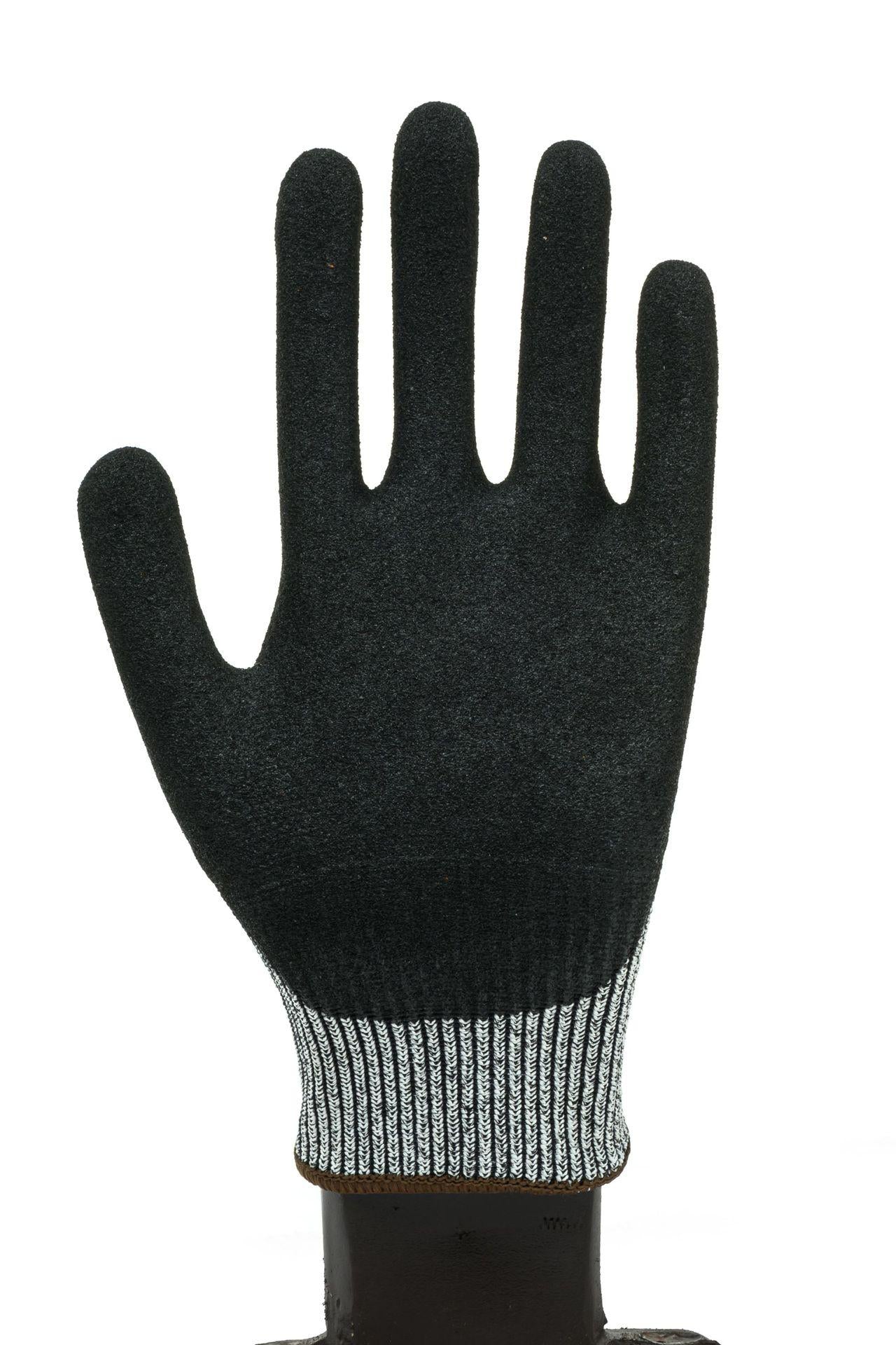 Labor protection gloves latex embossed gloves labor protection wear-resistant non-slip gloves construction site work wholesale factory protective gloves