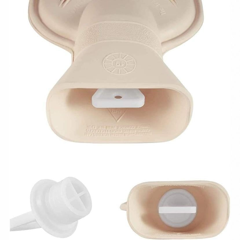 Cute Rubber Hand Warmer Water Bag Long Strip Water Injection