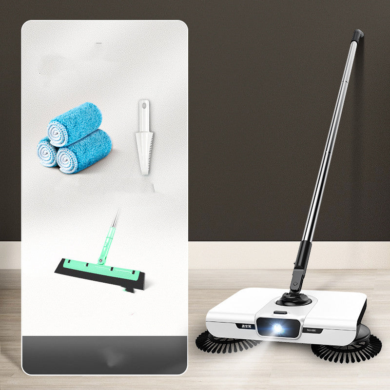 Hand Push Sweeper Broom Wiper, Mopping