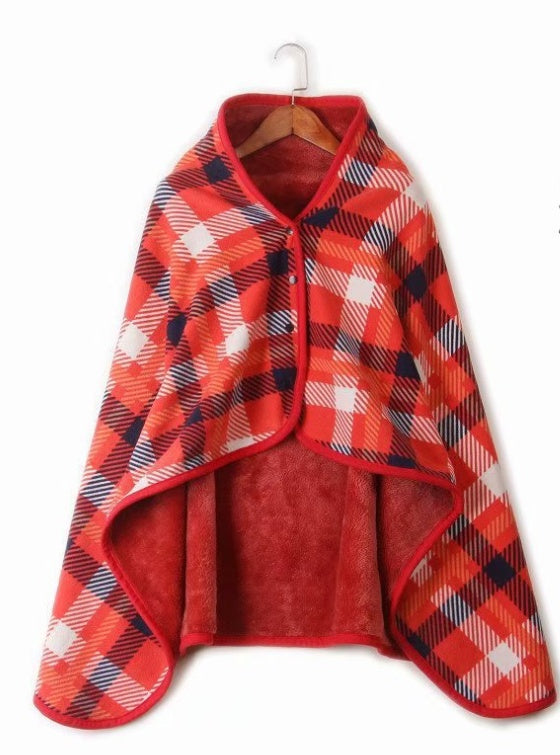 New 2024 Polar fleece lamb velvet lazy blanket