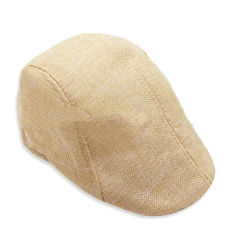 Linen British Beret