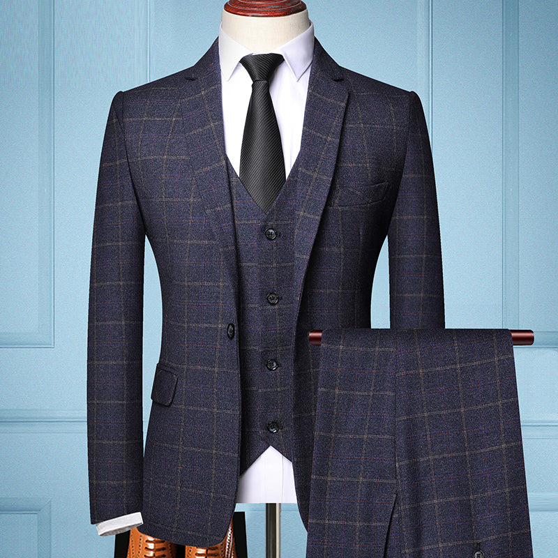 New collection 2025 Three-piece suit for men