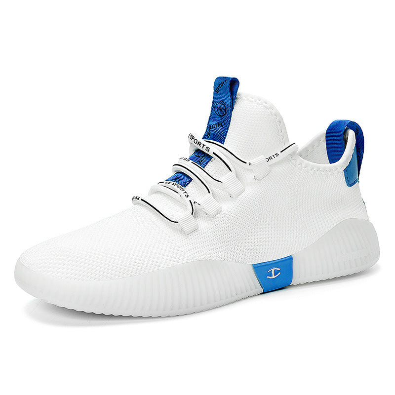 Men's flying woven mesh jelly shoes-  Summer Time is here