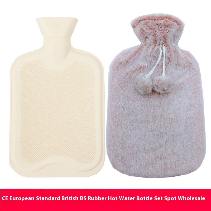 Cute Rubber Hand Warmer Water Bag Long Strip Water Injection