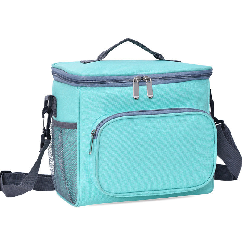 New Fresh-keeping Ice Pack, Oxford Cloth Single-shoulder Lunch Bag, Outdoor Picnic Bag, Insulation Bag