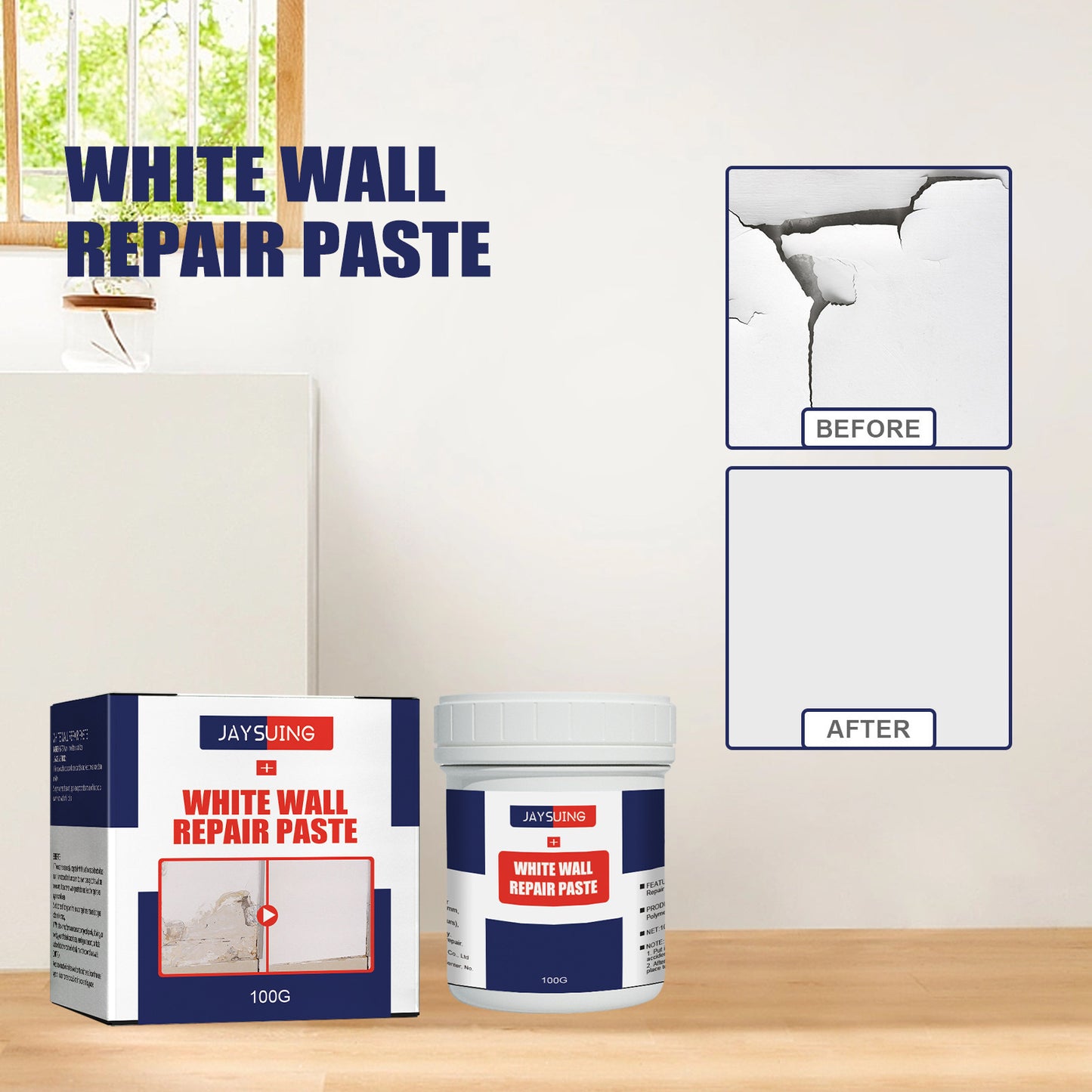 BRAND NEW 2024 Multi-purpose White Wall Repair Paste