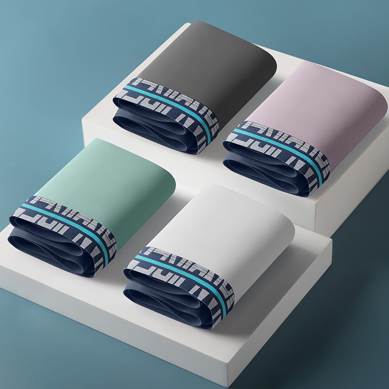 Ice Silk Men's Underwear Cotton Crotch Antibacterial Thin Breathable Loose buy one get one free LAPTOP STAND