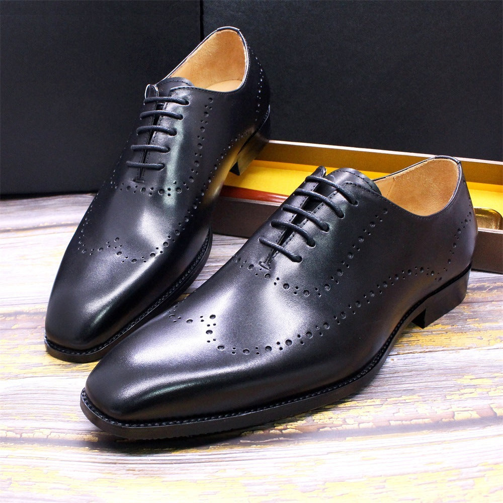 Our New Collection 2025 Men's Business Engraved British Brogue Leather Shoes