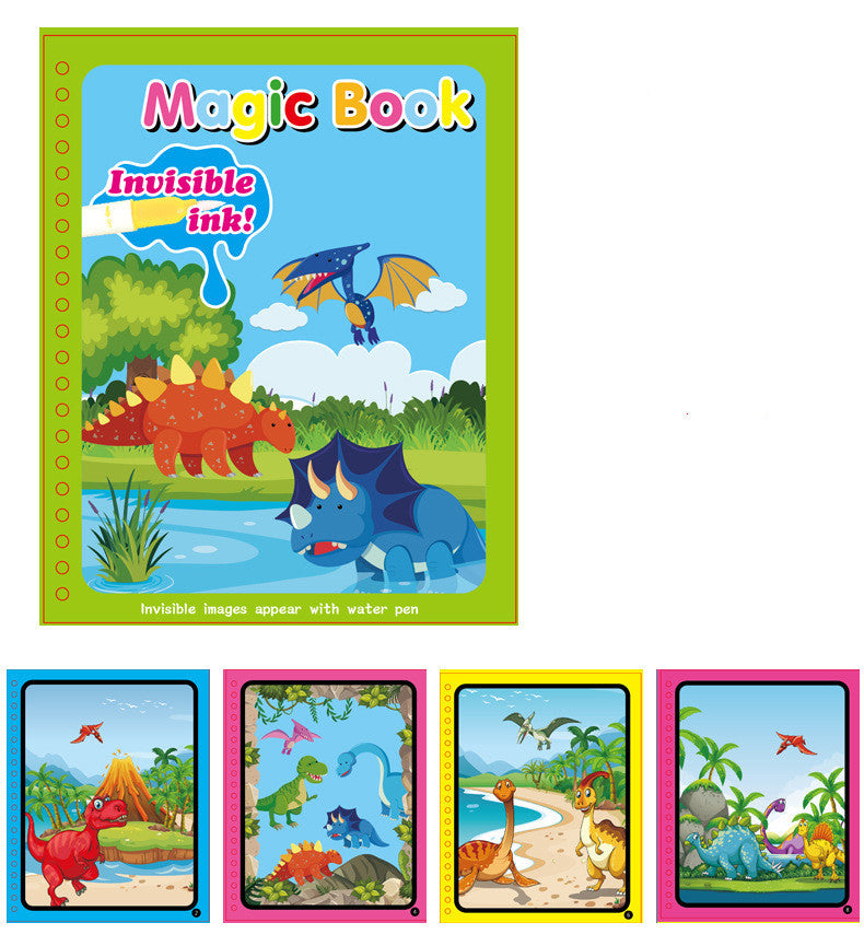 Children's Water Painting Book Coloring And Coloring Book