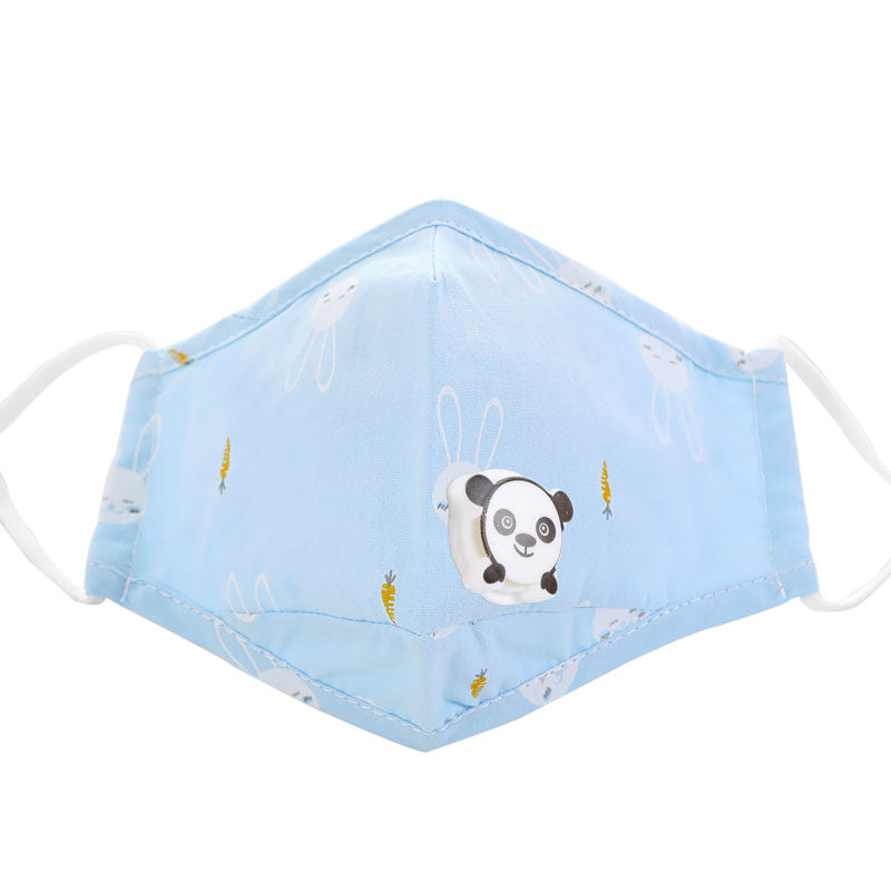 Children's cartoon printed cotton mask