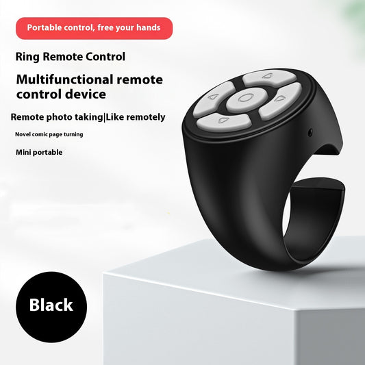 Brand New 2024-2025 Rechargeable Wireless Ring Mobile Phone Bluetooth Remote Control