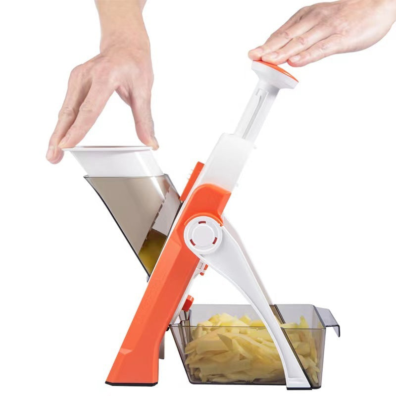Multifunctional Hand Guard Shred Garlic Ginger Chopper buy one and get a free laptop stand