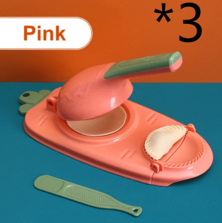 Our New collections  2 In 1 Kitchen Dumpling Making Tool Baking Pastry Manual Artifact For Pressing Dumpling Skin Wrapper Mould Dough Press Maker