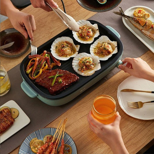 Multi Functional Fish Grill Barbecue And Rinse Integrated Pot