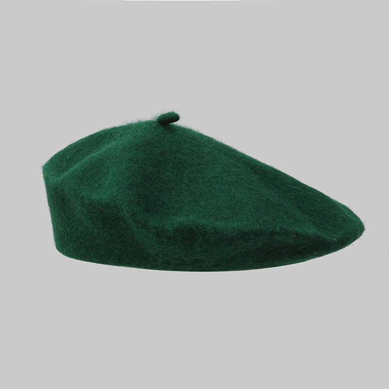Beret Casual Versatile Women's Dome Painter Hat