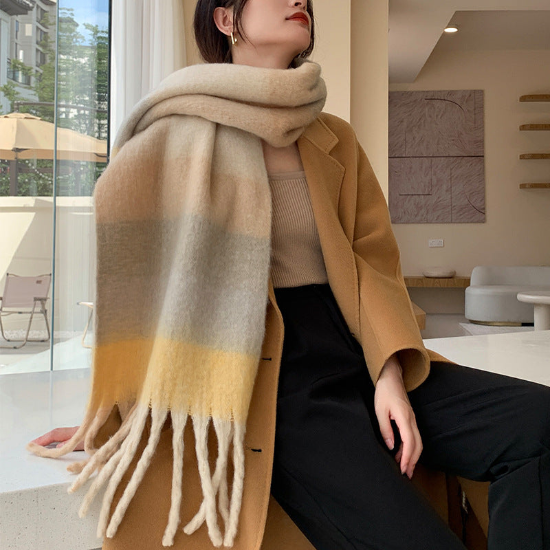 Women's Neck Warmer Fashionable Stylish All-matching buy one get a free Laptop stand