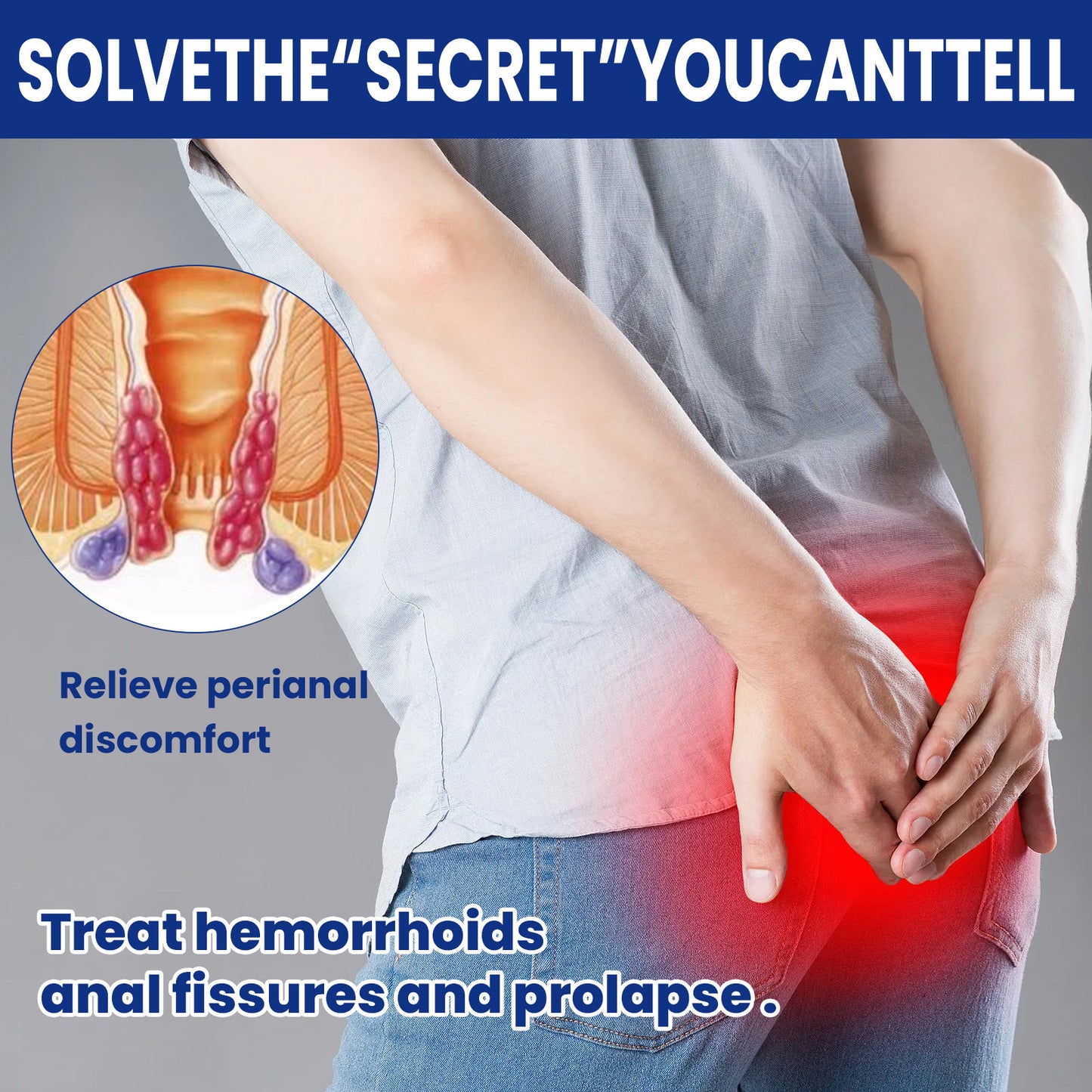 Hemorrhoid Cream Meat Ball Anti Itching Cold Compress Soothing Repair Gel