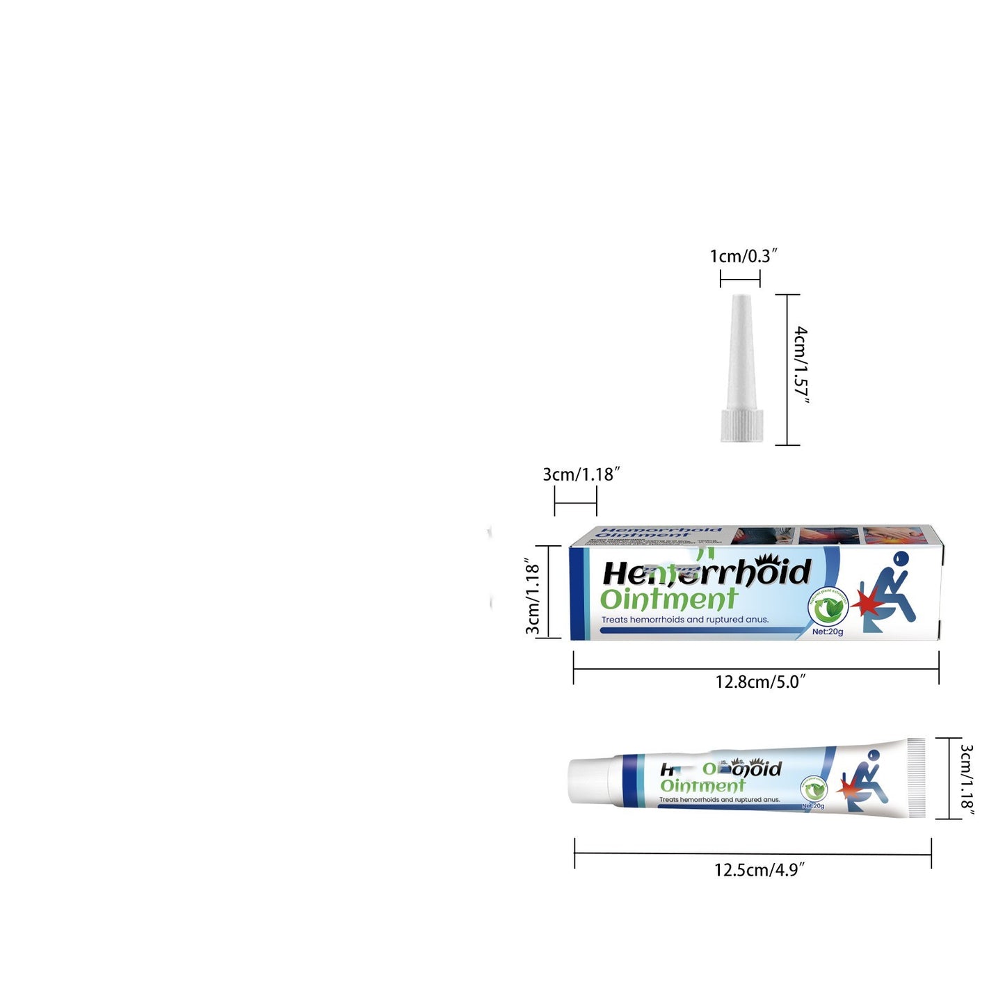 Hemorrhoid Cream Meat Ball Anti Itching Cold Compress Soothing Repair Gel