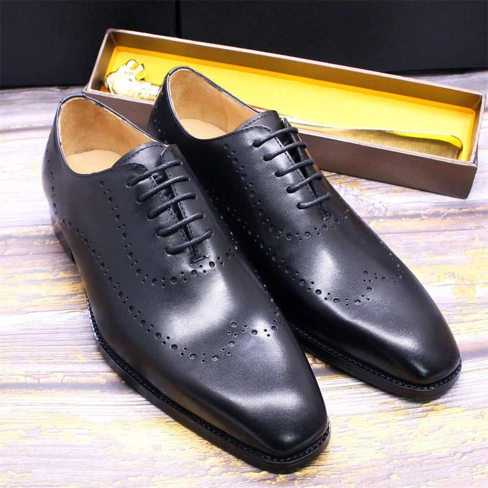 Our New Collection 2025 Men's Business Engraved British Brogue Leather Shoes