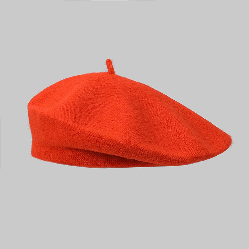 Beret Casual Versatile Women's Dome Painter Hat