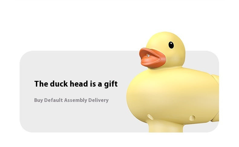 Baby Standing Red Mouth Duck Bath Table Hands-free Shower Non-slip Spine Protection Adjustable