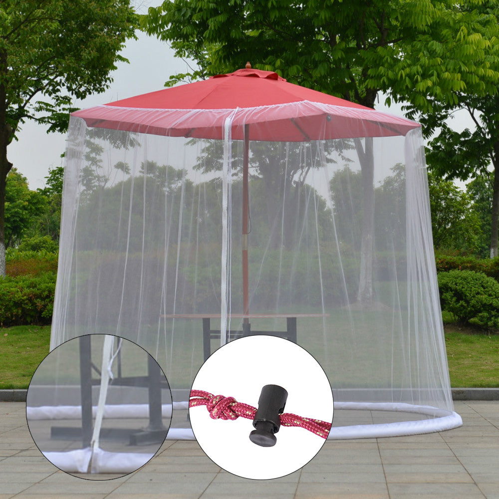 Outdoor umbrella net cover against Mosquito and all type of insects get yours now