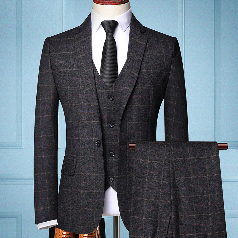New collection 2025 Three-piece suit for men