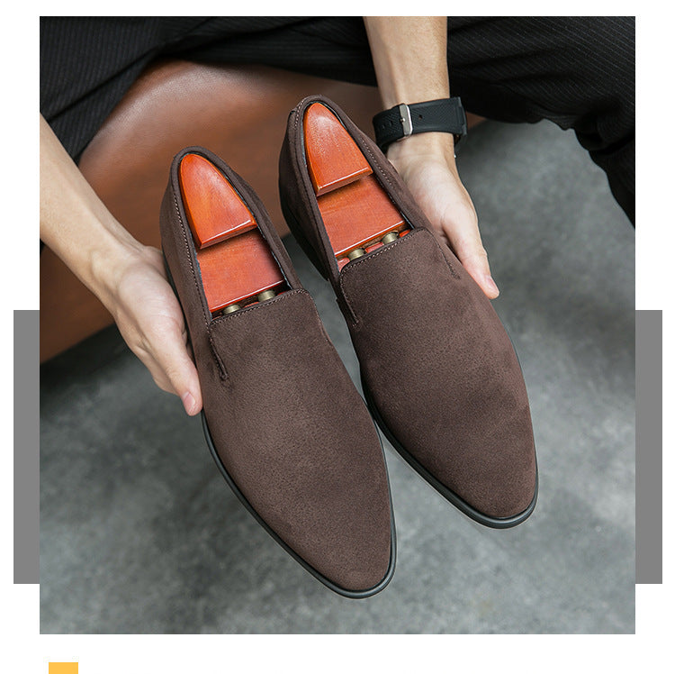 NEW COLLECTION 2025 Men's Shoes British Business Fashion Leather Shoes