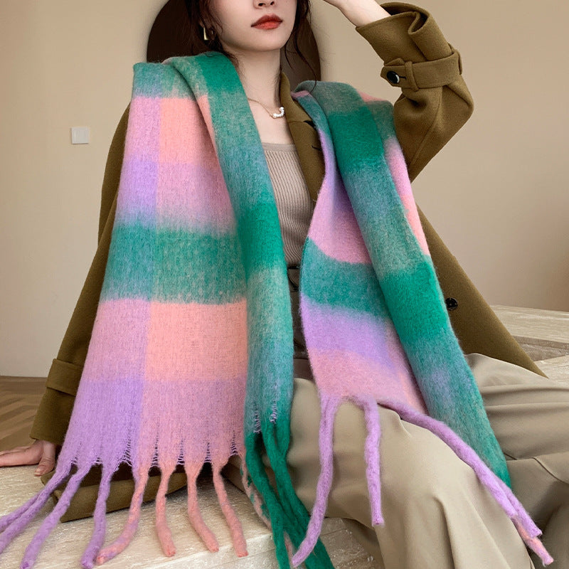 Women's Neck Warmer Fashionable Stylish All-matching buy one get a free Laptop stand