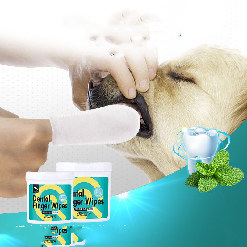 NEW 2024-2025 Pet Stone Tartar Cat Dog Finger Cover