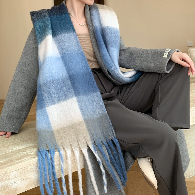 Women's Neck Warmer Fashionable Stylish All-matching buy one get a free Laptop stand